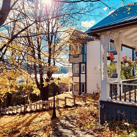Auberge Sous Les Arbres Gaspe Exterior photo