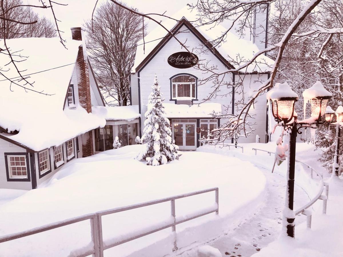 Auberge Sous Les Arbres Gaspe Exterior photo